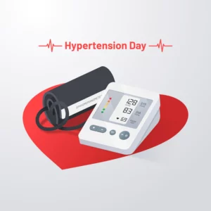 Blood pressure meter.