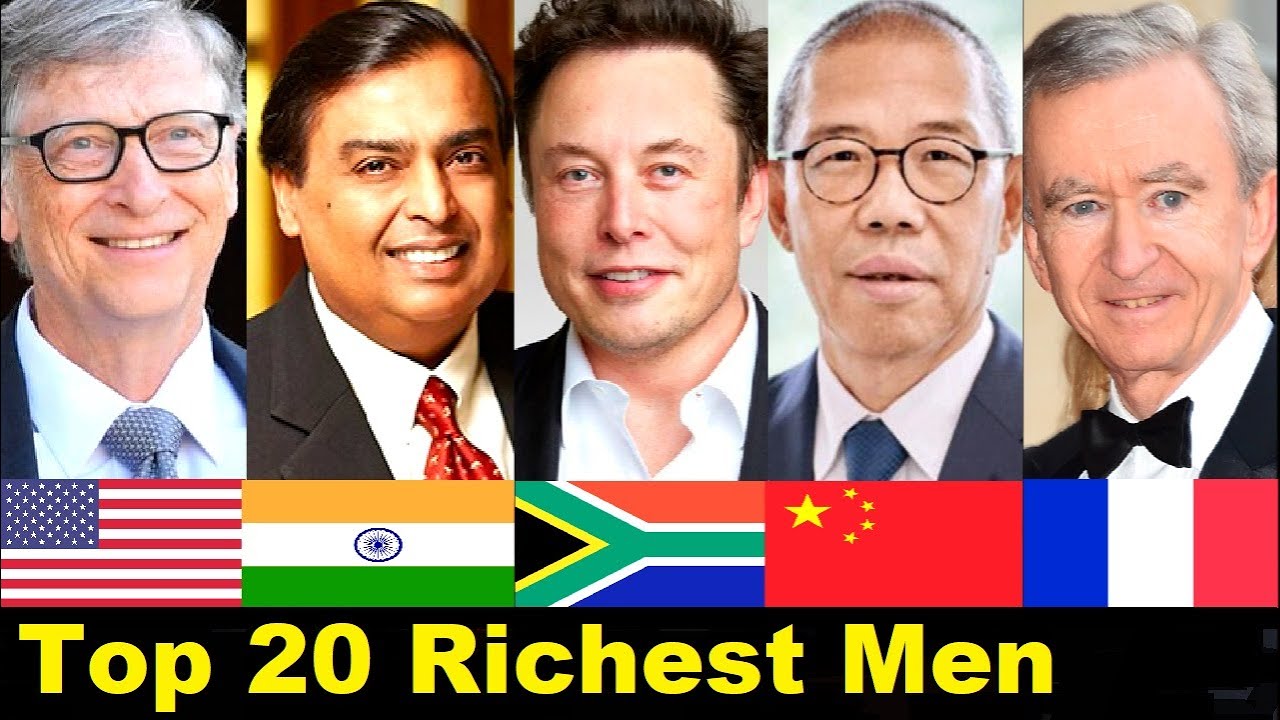 Most successful and Top 20 richest men in the world in 2022